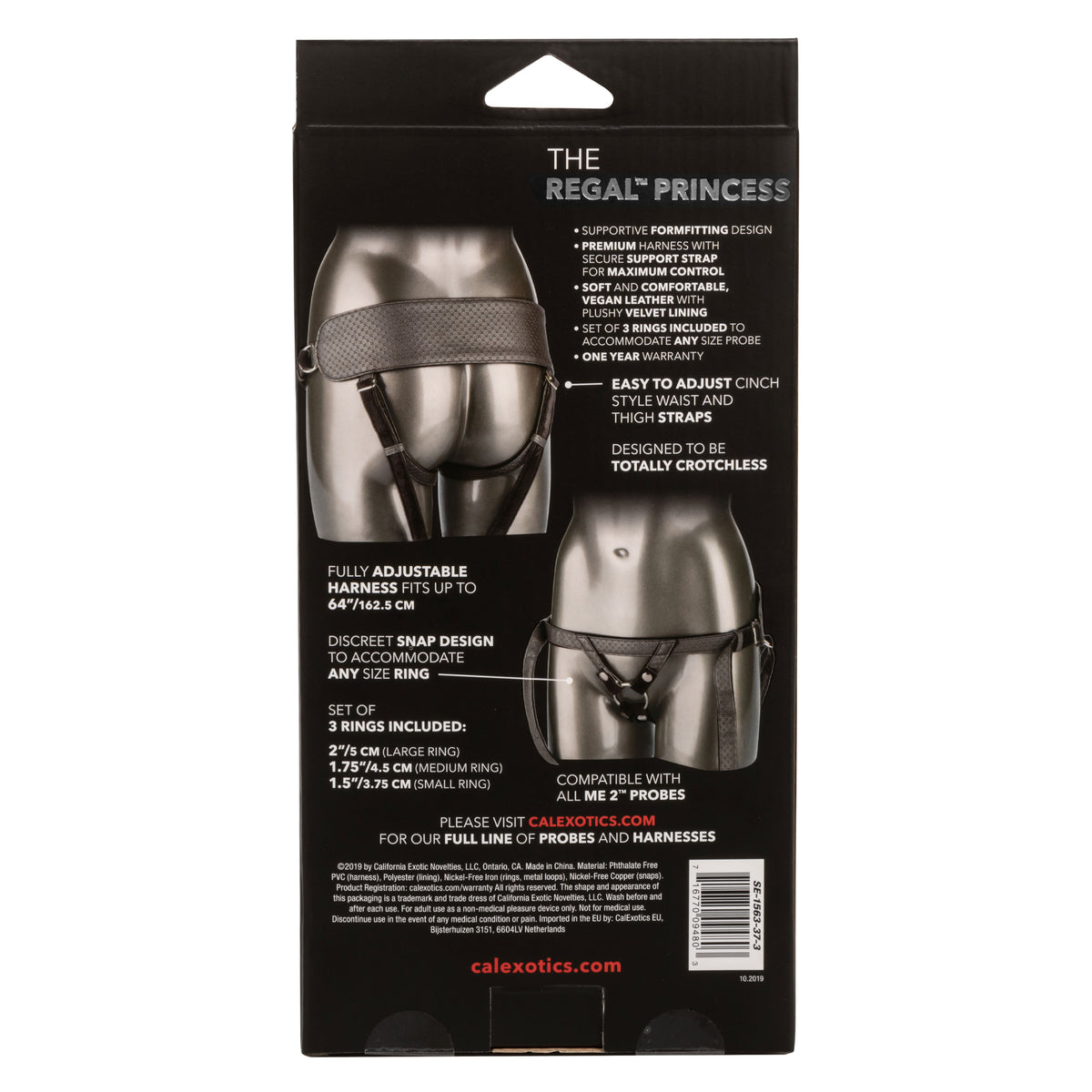 Her Royal Harness the Regal Princess - Pewter
