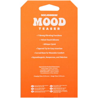 Mood - Teaser - Vibrating Micro Plug Mint