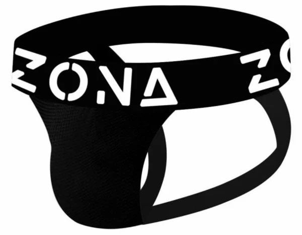 Black Edge Jockstrap - Large