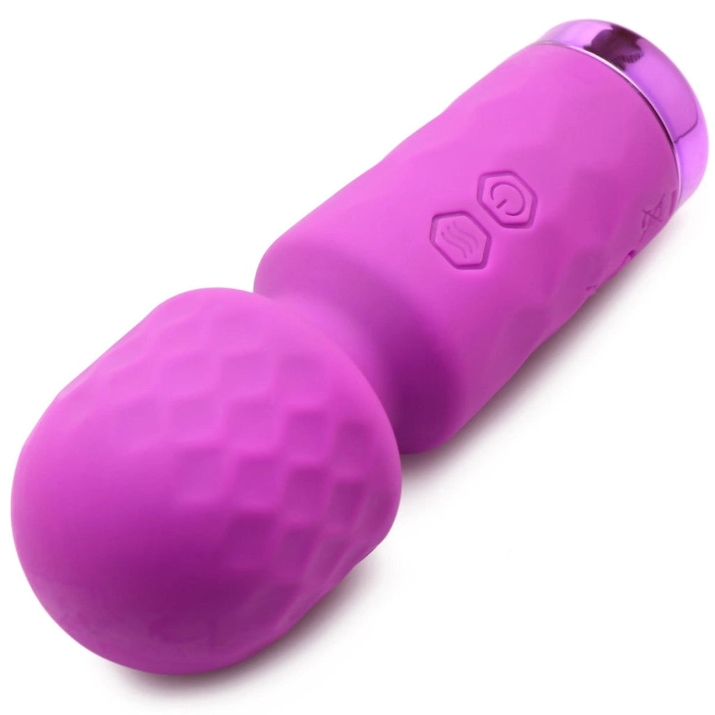 10x Mini Silicone Wand - Purple - TruLuv Novelties