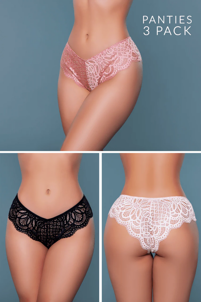 2197 Aurora Brief 3 Pack - TruLuv Novelties