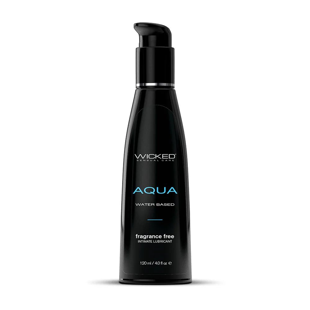 Wicked Aqua Water-Based Lubricant 4 oz.