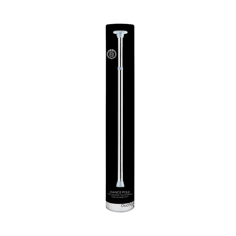 Ouch! Fully Adjustable Dance Pole Silver