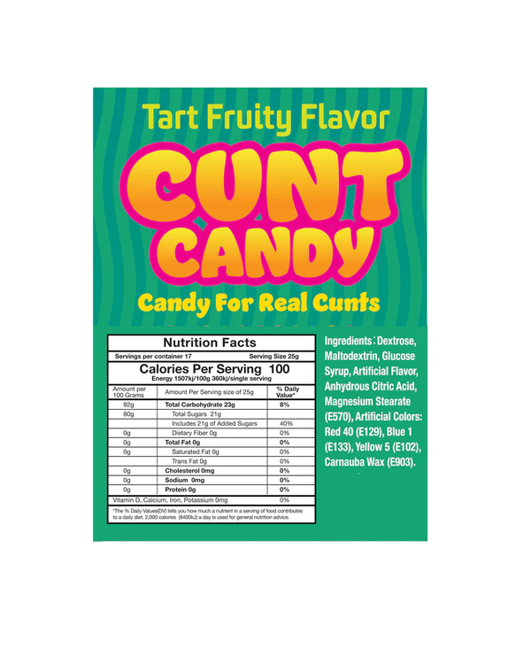 Cunt Candy 3oz Bag