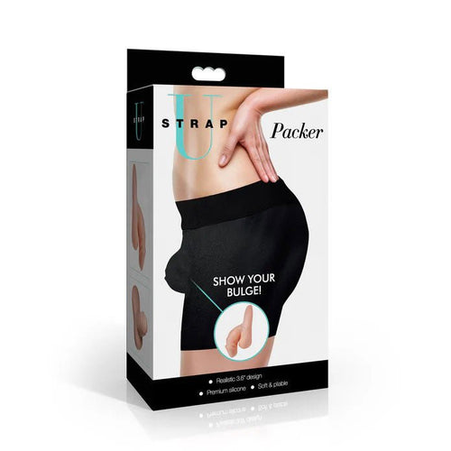 3.6" Silicone Packer Dildo - Light - TruLuv Novelties