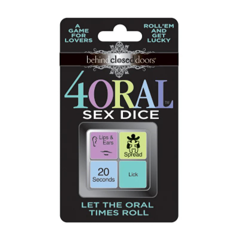 4 Oral Sex Dice - TruLuv Novelties