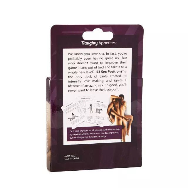 53 Sex Positions Card Game - TruLuv Novelties
