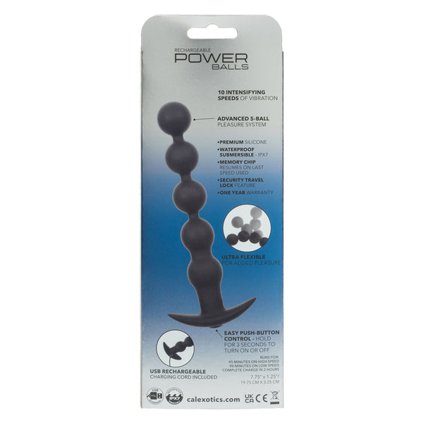 Rechargeable Power Balls - Black