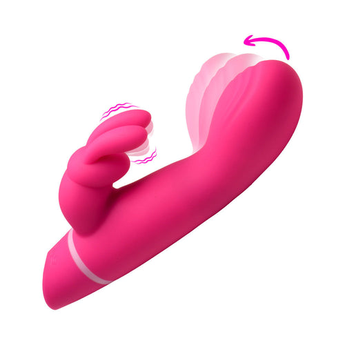 BANG! Silicone Rabbit Vibrator Pink