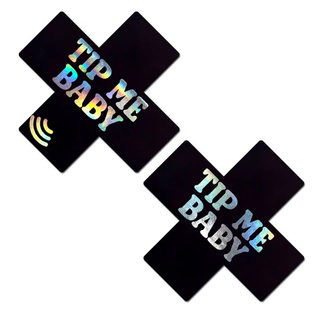 Tip Me Baby Holographic X Smart Nfc Pasties