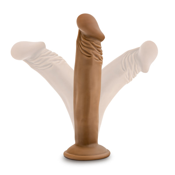 Dr. Skin - Dr. Small - 6 Inch Dildo - Mocha