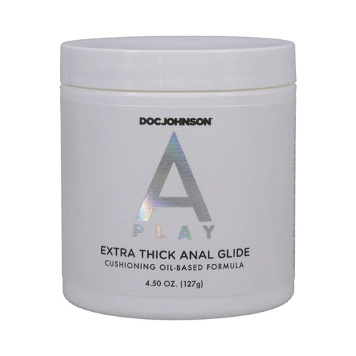 A - Play Extra - Thick Anal Glide Cushioning Oil - Based Formula 4.5 oz. - TruLuv Novelties