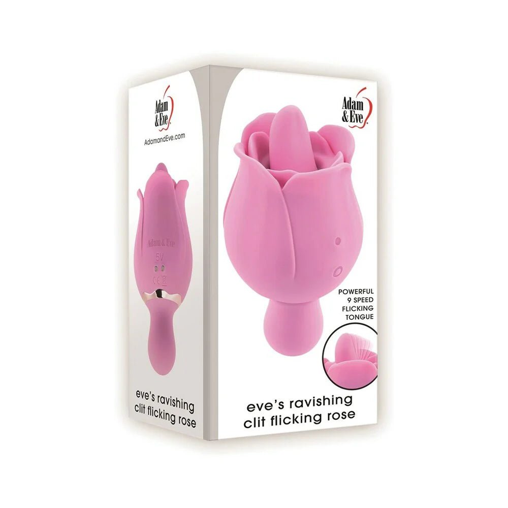 Adam & Eve Eve's Ravishing Clit Flicking Rose - TruLuv Novelties