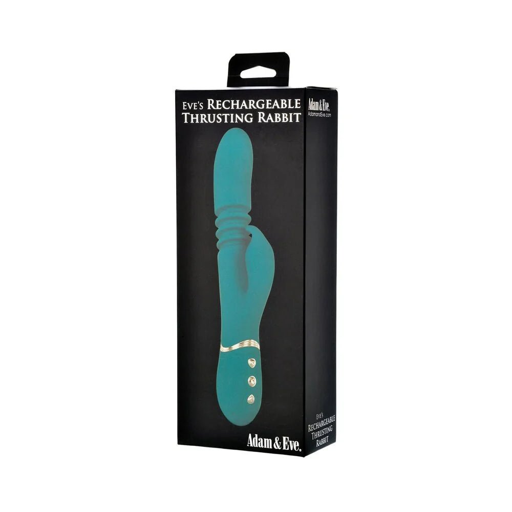 Adam & Eve Eve's Rechargeable Thrusting Rabbit - TruLuv Novelties
