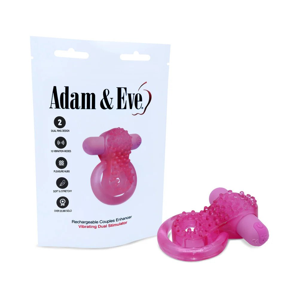 Adam & Eve Rechargeable Couples Enhancer Ring (Bag Packaging) - TruLuv Novelties