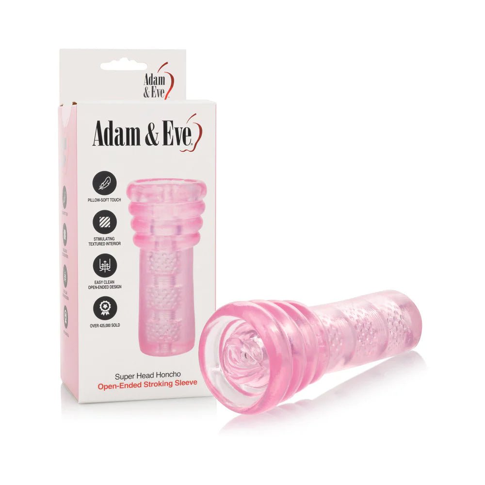 Adam & Eve Super Head Honcho Masturbator - TruLuv Novelties