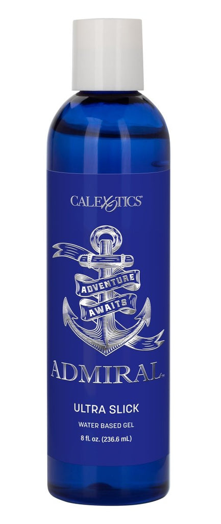 Admiral Ultra Slick Water Based Gel - 8 Fl. Oz. - TruLuv Novelties