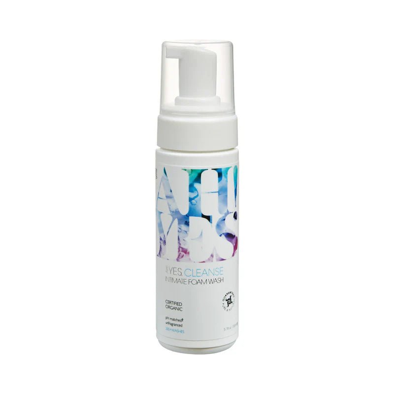 AH! YES CLEANSE Intimate Foam Wash Unfragranced 5.1 oz. - TruLuv Novelties