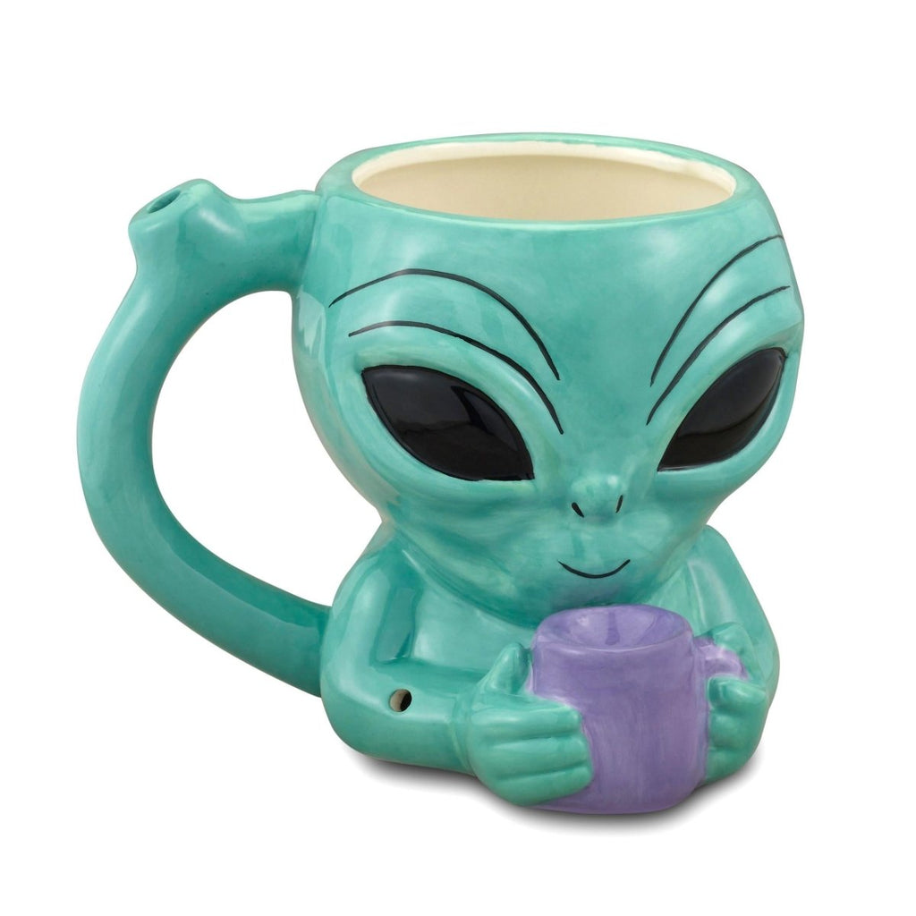 Alien Pipe Mug - TruLuv Novelties