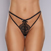 Allure Adore Dreaming Panty Black O/S - TruLuv Novelties