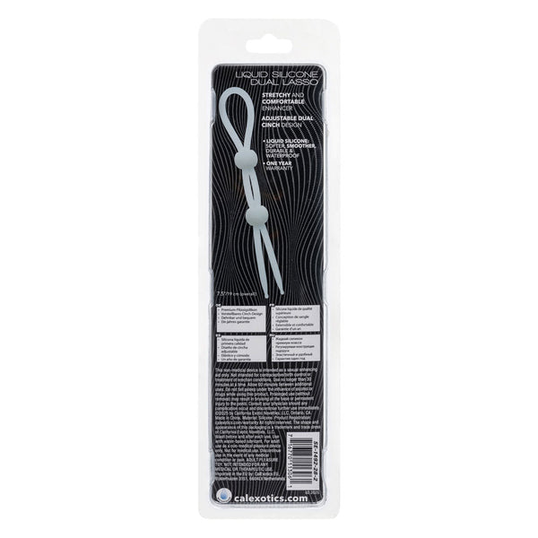 Alpha Liquid Silicone Dual Lasso - Natural - TruLuv Novelties