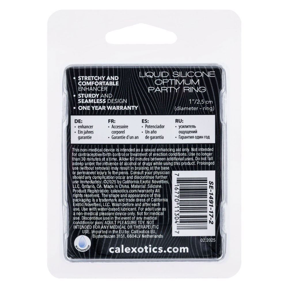 Alpha Liquid Silicone Optimum Party Ring