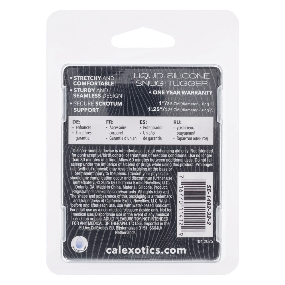 Alpha Liquid Silicone Snug Tugger - Glow - in - the - Dark - TruLuv Novelties