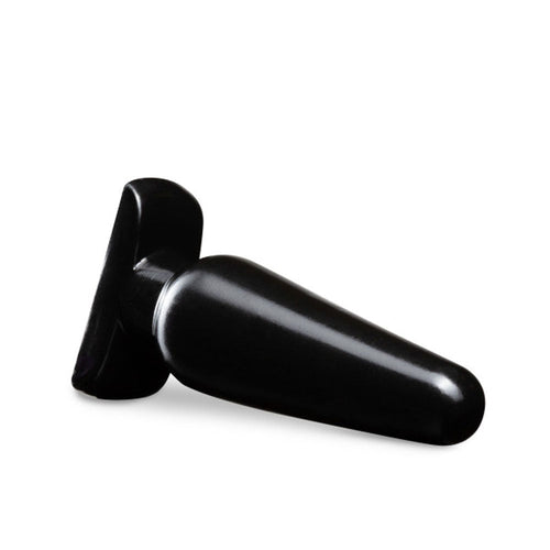 Anal Adventures - Basic Anal Plug - Large - Black - TruLuv Novelties