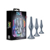 Anal Adventures Matrix Genesis Plug Kit Stellar Silver - TruLuv Novelties