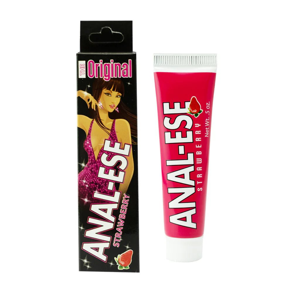 Anal - Ese Home Party Strawberry Desensitizing Cream 0.5 oz. - TruLuv Novelties