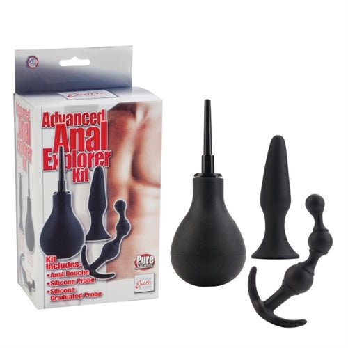 Anal Explorer Kit - Black - TruLuv Novelties