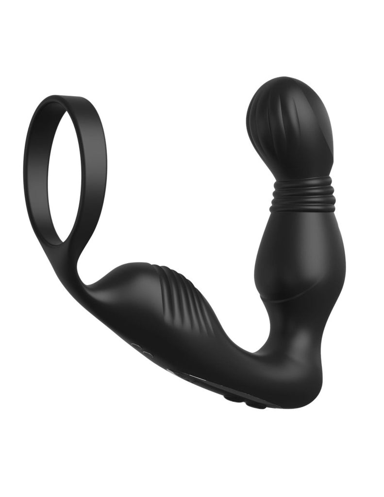 Anal Fantasy Elite Ass-Gasm P-Spot Milker - Black - TruLuv Novelties