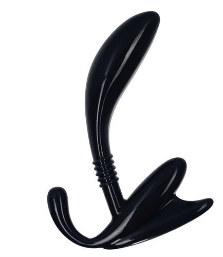 Apollo Curved Prostate Probe - Black - TruLuv Novelties