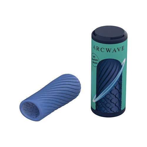 Arcwave Ghost Reversible Silicone Stroker Blue - TruLuv Novelties