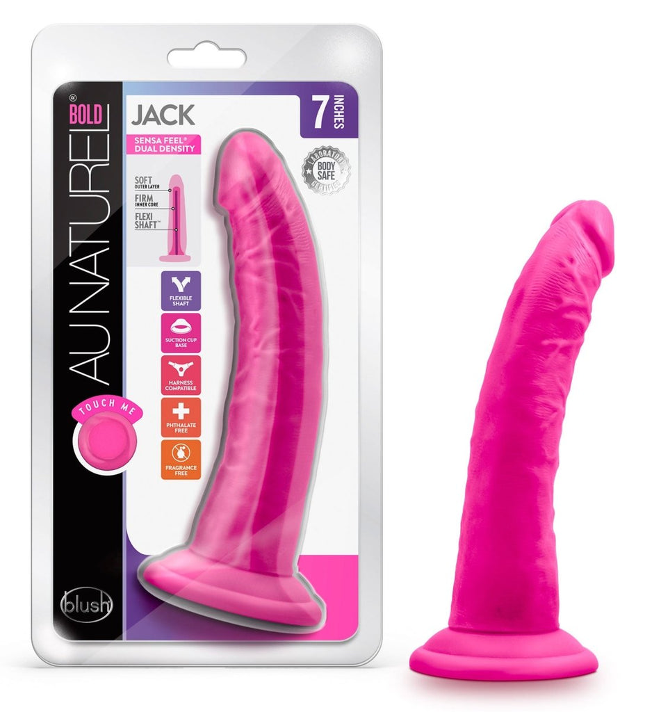 Au Naturel - Bold - Jack - 7 Inch Dildo - TruLuv Novelties