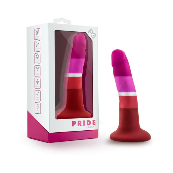 Avant Pride P3 Beauty 5.5 in. Silicone Dildo - TruLuv Novelties