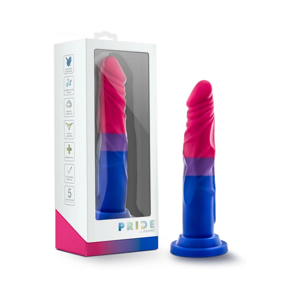 Avant Pride P8 Love 7.5 in. Silicone Dildo - TruLuv Novelties