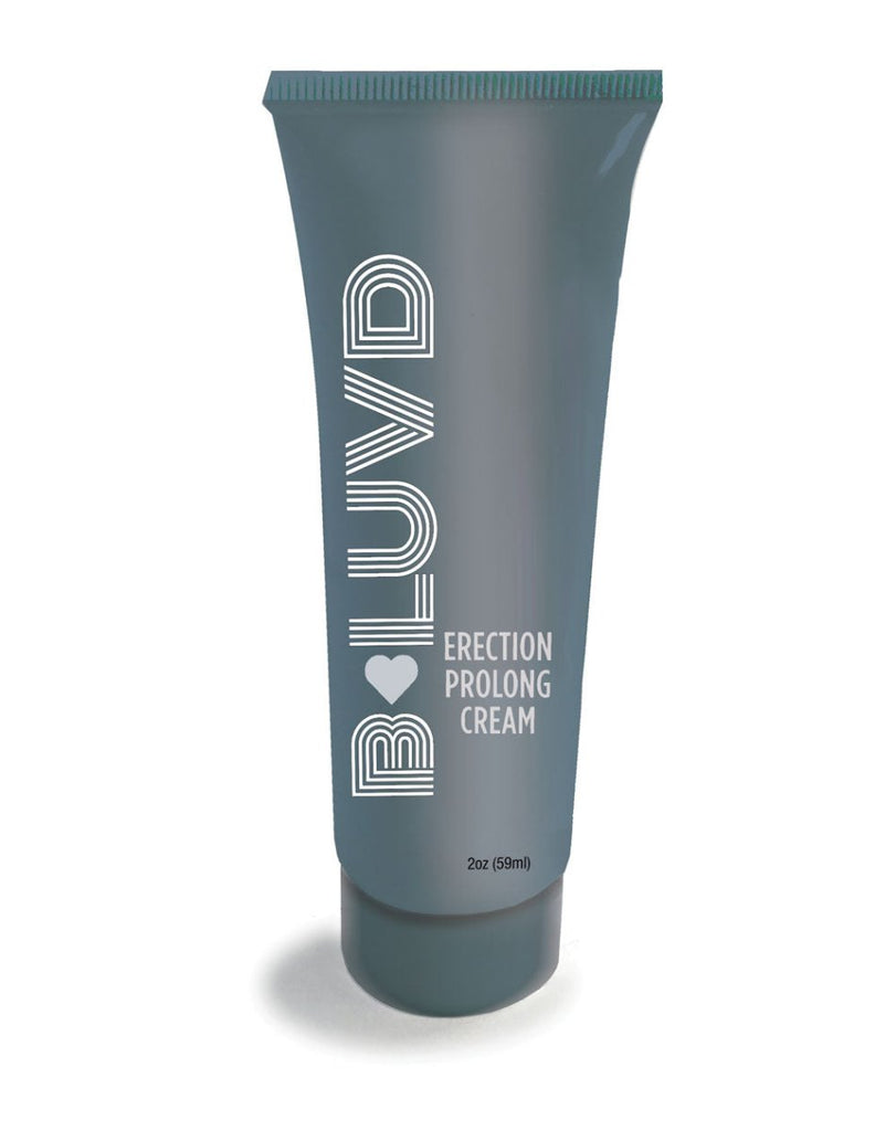 B - Luvd Erection Prolong Cream 2oz - TruLuv Novelties