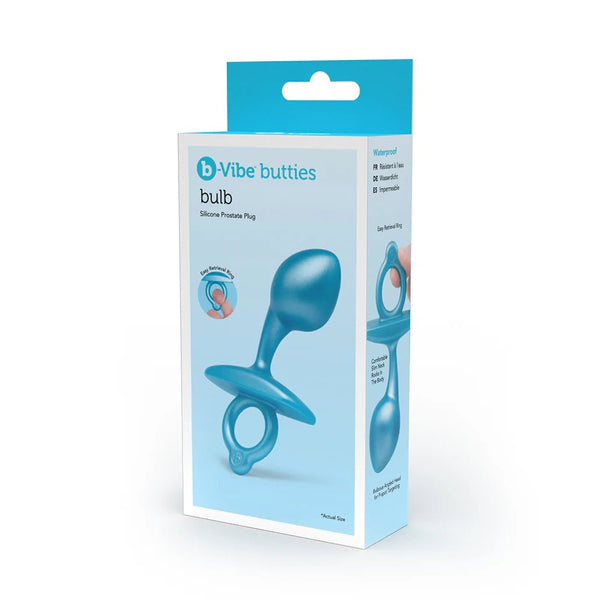 b - Vibe Butties Bulb Silicone Prostate Plug - TruLuv Novelties