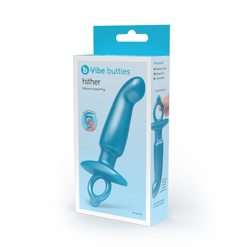 b - Vibe Butties Hither Silicone Prostate Plug - TruLuv Novelties
