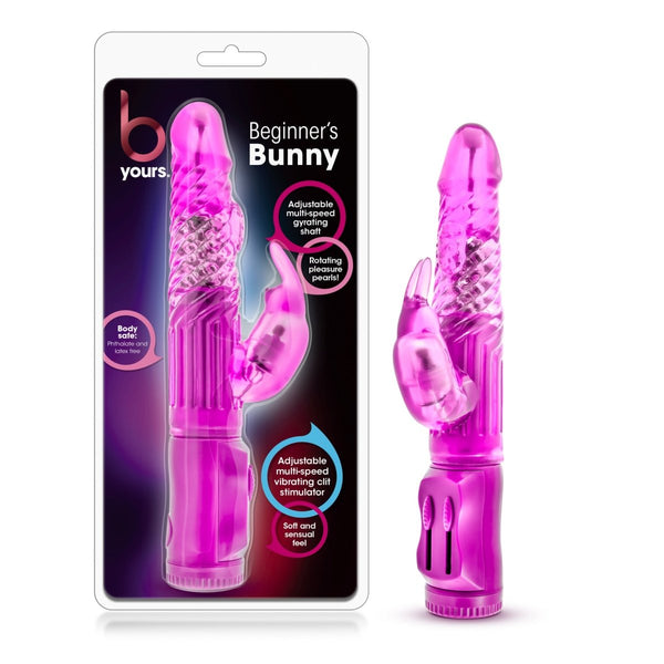 B Yours - Beginner's Bunny - Pink - TruLuv Novelties