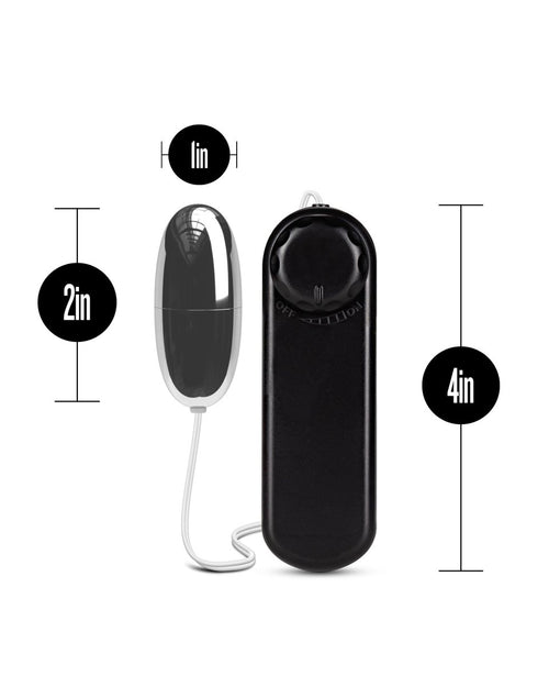 B Yours - Silver Power Bullet - Black - TruLuv Novelties