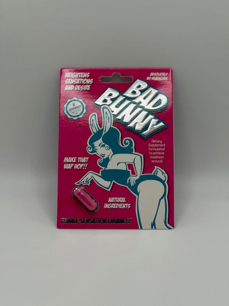 Bad Bunny Female Pill Enhancer 24 Ct Display - (Net) - TruLuv Novelties