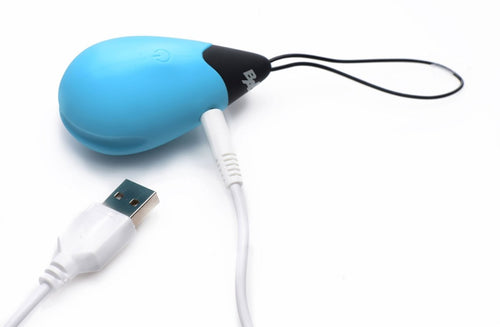 Bang - 10x Silicone Vibrating Egg - Blue - TruLuv Novelties