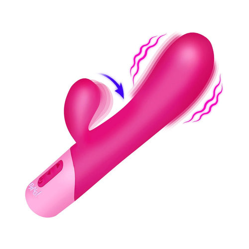 BANG! Clit Tapping Vibrating Rabbit Pink - TruLuv Novelties