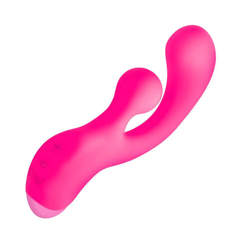 BANG! Gyro Rabbit Silicone Vibrator Pink - TruLuv Novelties