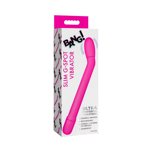 BANG! Slim G-Spot Vibrator Pink - TruLuv Novelties