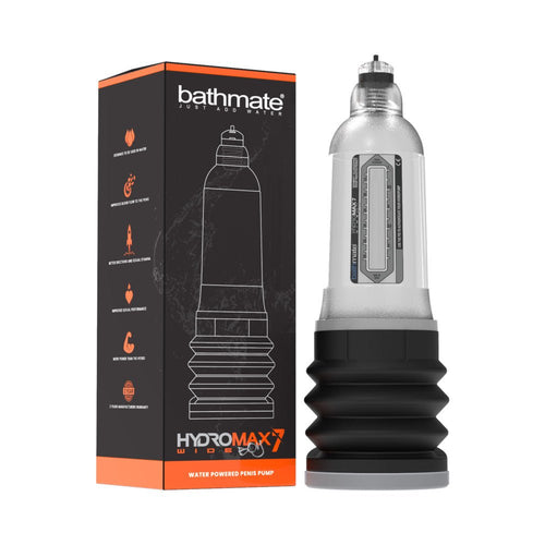 Bathmate Hydromax7 Wide Boy Clear - TruLuv Novelties