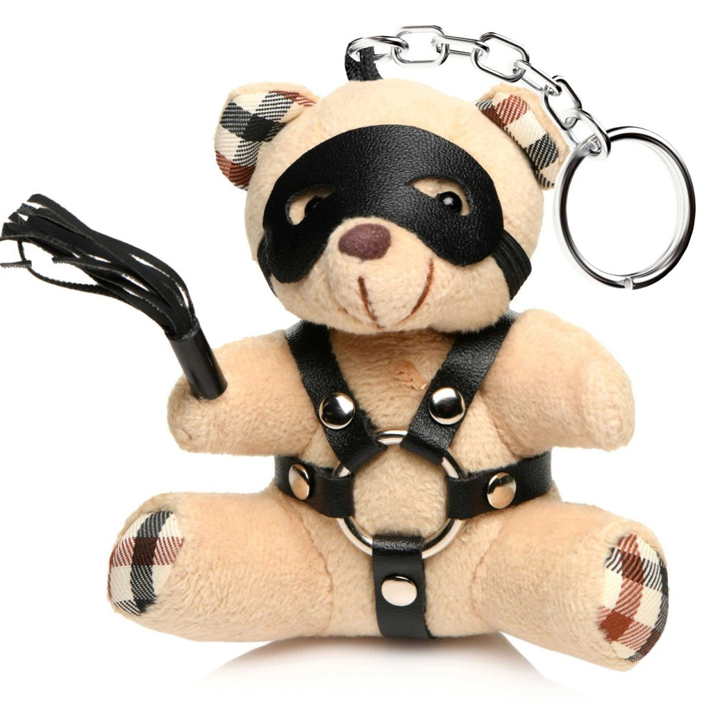 BDSM Teddy Bear Keychain - TruLuv Novelties