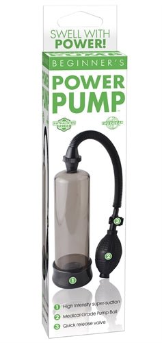 Beginners Power Pump - Smoke - TruLuv Novelties